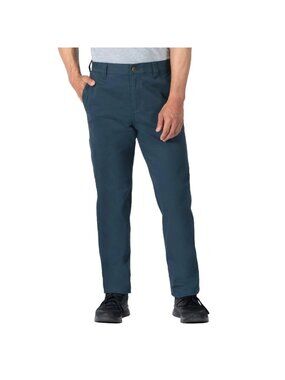 NWT Utility Men's 40x30 Pant Stretch Canvas Relaxed Fit Blue Workwear